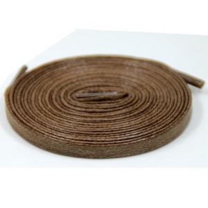 Calças de coton de cera rond .